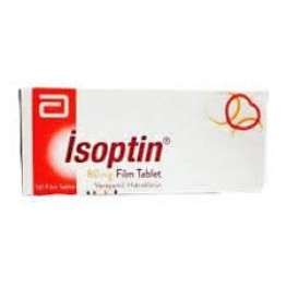 Изоптин (Isoptin) 80 мг, 50 таблеток