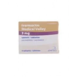 Ивермектин (Ivermectin) Medical Valley 3 мг, 4 таблетки