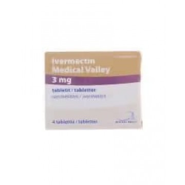 Ивермектин (Ivermectin) Medical Valley 3 мг, 4 таблетки