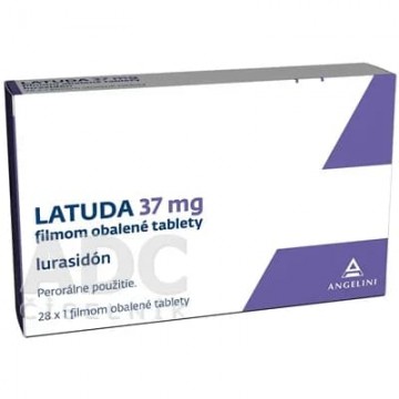 Латуда (Latuda) 37 мг, 28 таблеток