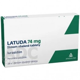 Латуда (Latuda) 74 мг, 28 таблеток