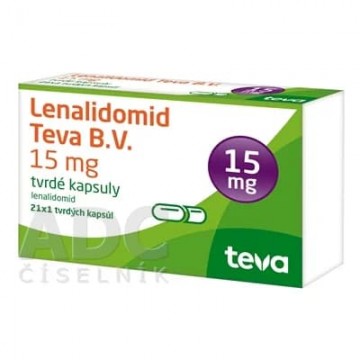 Леналидомид (Lenalidomid) Teva 15 мг, 21 капсула