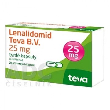 Леналидомид (Lenalidomid) Teva 25 мг, 21 капсула