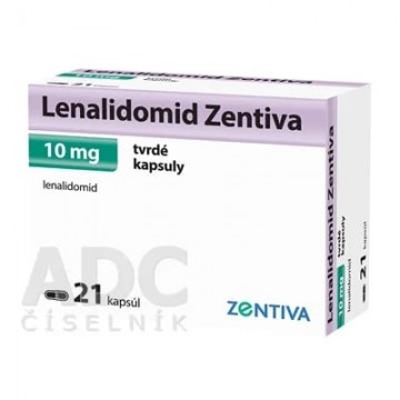 Леналидомид (Lenalidomid) Zentiva 10 мг, 21 капсула