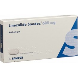 Линезолид (Linezolid) Sandoz 600 мг, 10 таблеток