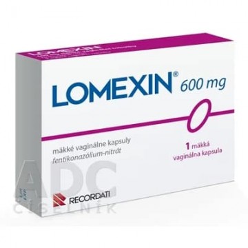 Ломексин (Lomexin) 600 мг, 2 капсулы вагинальные