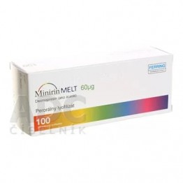 Минирин Мелт (Minirin Melt) 60 мкг, 100 таблеток-лиофилизат
