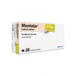 Монтелар (Montelar) 4 мг, 28 таблеток
