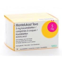 Монтелукаст Teva 5 мг, 98 таблеток