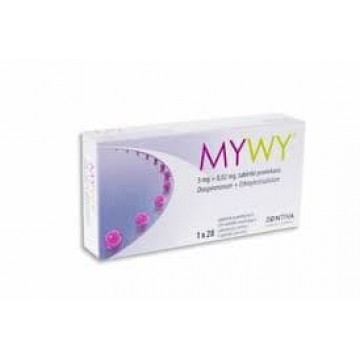 Миви (Mywy) 3 мг+0.02 мг, 28 таблеток