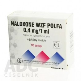 Налоксон (Naloxone) 400 мкг/1 мл, 10 ампул