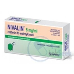 Нивалин (Nivalin) 5 мг/1 мл, 10 ампул