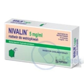 Нивалин (Nivalin) 5 мг/1 мл, 10 ампул