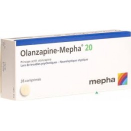 Оланзапин 20 мг (28 шт)