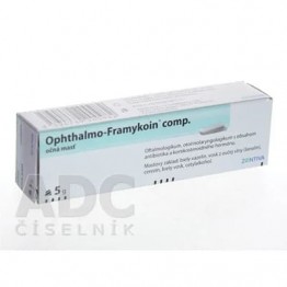 Офтальмо-Фрамикоин (Ophthalmo-Framykoin) комп. глазная мазь, 5 г