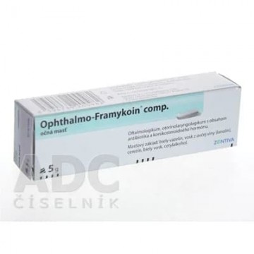 Офтальмо-Фрамикоин (Ophthalmo-Framykoin) комп. глазная мазь, 5 г