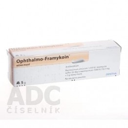 Офтальмо-Фрамикоин (Ophthalmo-Framykoin) глазная мазь, 5 г