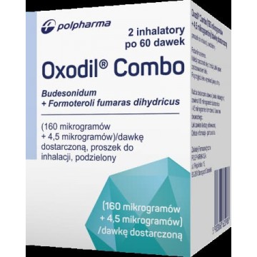 Оксодил Комбо (Oxodil Combo) 160 мкг+4.5 мкг, 120 доз