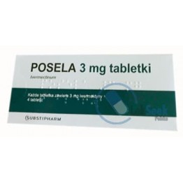 Посела (Posela) 3 мг, 4 таблетки