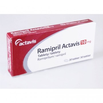 Рамиприл (Ramipril) 10 мг, 30 таблеток
