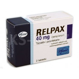 Релпакс (Relpax) 40 мг, 2 таблетки