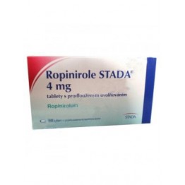 Ропинирол (Ropinirol) Stada 4 мг, 98 таблеток