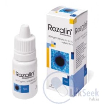 Розалин (Rozalin) капли 20 мг/мл, 5 мл