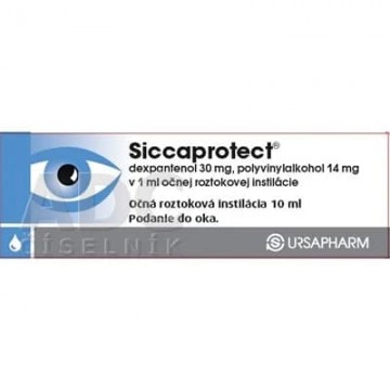 Сикапротект (Siccaprotect) капли глазные 10 мл, 1 шт