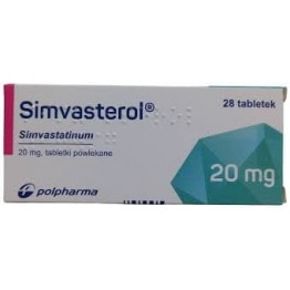 Симвастерол (Simvasterol) 20 мг, 28 таблеток