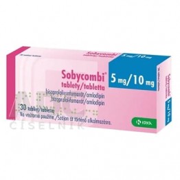 Собикомби (Sobycombi) 5 мг/10 мг, 30 таблеток