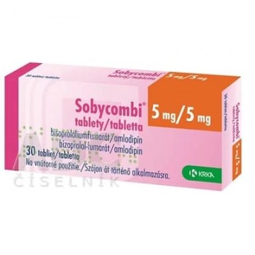 Собикомби (Sobycombi) 5 мг/5 мг, 30 таблеток