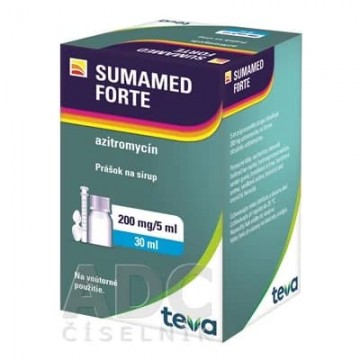 Сумамед Форте (Sumamed Forte) суспензия 200 мг/5 мл, 30 мл