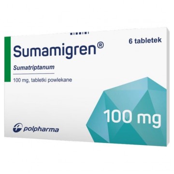 Сумамигрен (Sumamigren) 100 мг, 6 таблеток