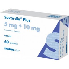 Сувардио Плюс (Suvardio Plus) 5 мг+10 мг, 60 таблеток
