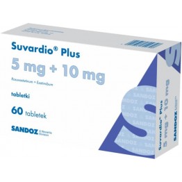 Сувардио Плюс (Suvardio Plus) 5 мг+10 мг, 60 таблеток