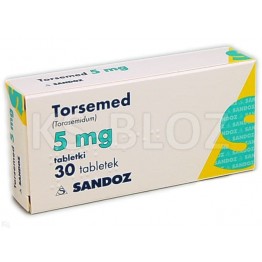 Торсемед (Torsemed) 5 мг, 30 таблеток