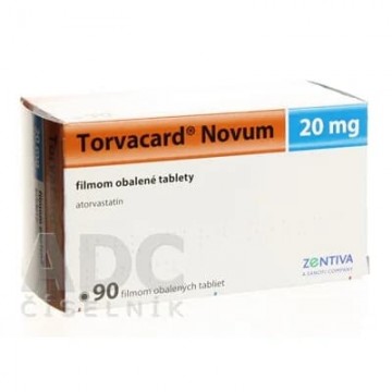 Торвакард (Torvacard) Novum 20 мг, 90 таблеток
