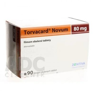 Торвакард (Torvacard) Novum 80 мг, 90 таблеток