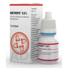 Унитропик (Unitropic) капли глазные 0.5%, 10 мл
