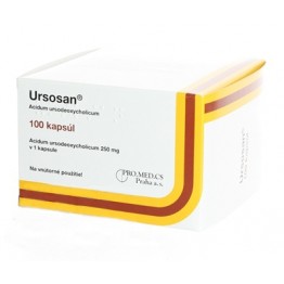 Урсосан (Ursosan) 250 мг, 100 капсул