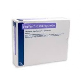 Вагифем (Vagifem) 10 мкг, 18 таблеток вагинальных