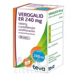 Верогалид ЕР (Verogalid ER) 240 мг, 30 таблеток