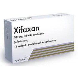 Ксифаксан (Xifaxan) 200 мг, 14 таблеток
