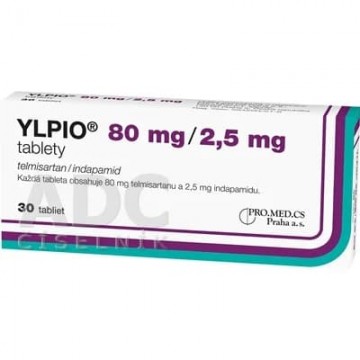Илпио (Ylpio) 80 мг+2.5 мг, 30 таблеток