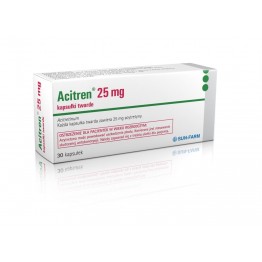 Ацитрен (Acitren) 25 мг, 30 капсул