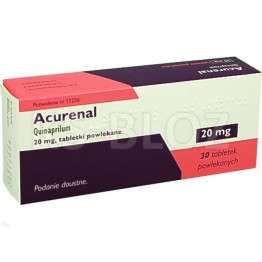 Акуренал (Acurenal) 20 мг, 30 таблеток