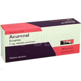Акуренал (Acurenal) 5 мг, 30 таблеток
