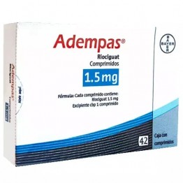 Адемпас (Adempas) 1.5 мг, 42 таблетки