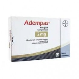 Адемпас (Adempas) 2 мг, 42 таблетки