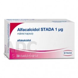 Альфакальцидол (Alfacalcidol) STADA 1 мкг, 30 капсул
